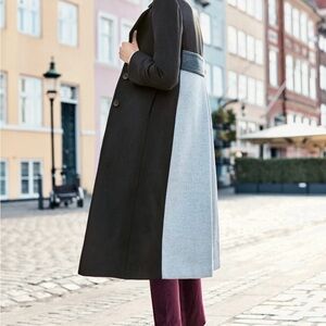 Boden Farleigh Black and Gray Coat